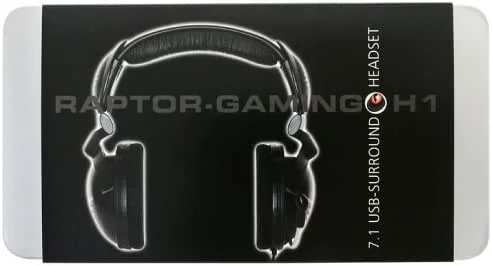 PC – 7.1 USB-headset Raptor-Gaming H1 — Hörlurar och ljud