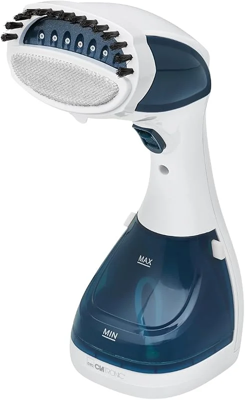 Clatronic DB 3717 Hanhållet Ångstrykjärn, Vit, Blå, 1100 W — Hushållselektronik