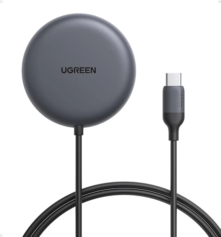 UGREEN Zapix Qi2 15W magnetisk trådlös laddningsplatta för iPhone — Mobil och surfplatta
