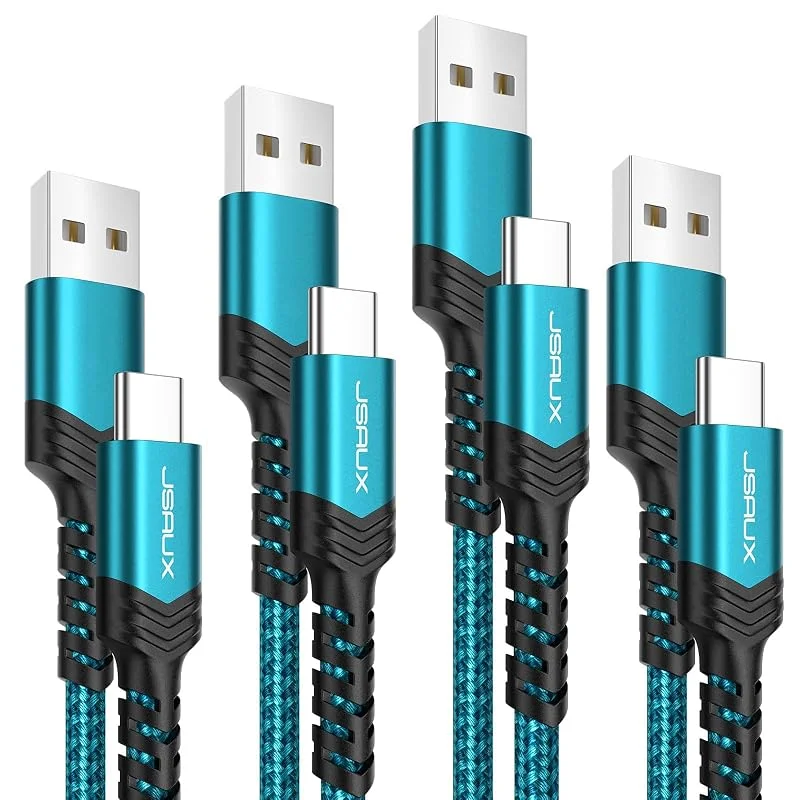 JSAUX USB C Cable för iPhone 18 17 Pro Charger Cable (Red) — Mobil och surfplatta