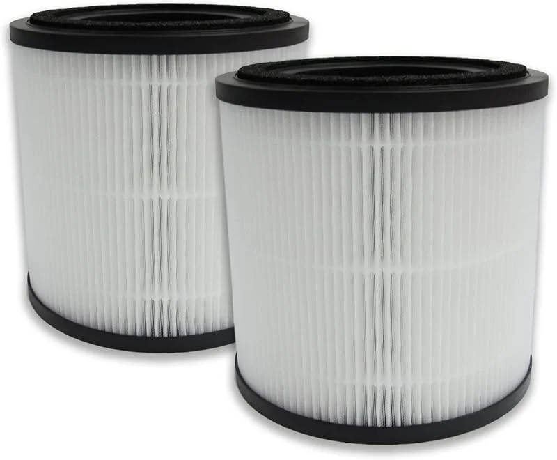 PUREBURG ersättningsfilter kompatibla med Bissell MYair+ och MYair HUB luftrenare 2905A 3179A, artikelnummer 3389, 2-pack — Hushållselektronik