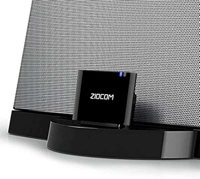 ZIOCOM 30-stifts Bluetooth-adapter Ljudmottagare för iPhone iPod Bose Sounddock och andra 30-stifts dockhögtalare, Ej kompatibel med Bose Sounddock I — Portabel digital och ljud