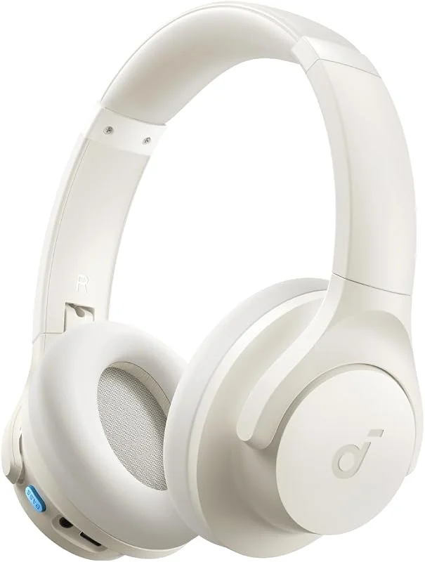 soundcore Q11i Trådlösa Över-örat Bluetooth Hörlurar från Anker, Djup Bas, 60H Speltid, Hi-Res Ljud, Avtagbara Öronkuddar, Multipunktanslutning (Renoverad) — Hörlurar och ljud