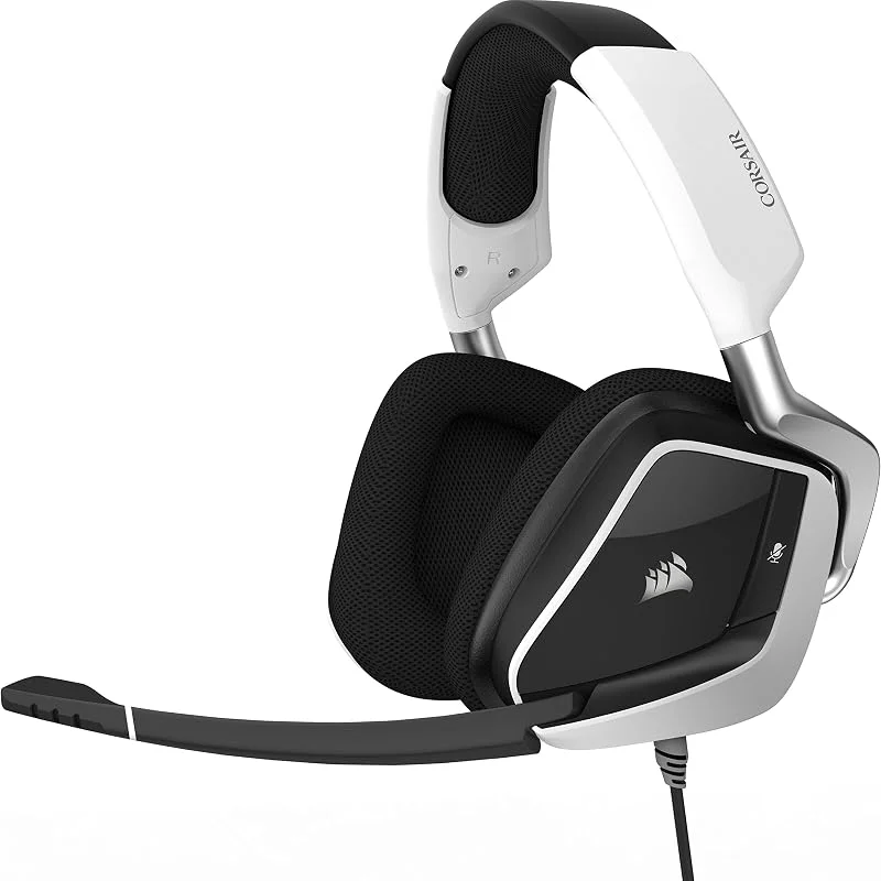 Corsair Void Pro RGB USB spelheadset (PC, USB, Dolby 7.1) vitt — Hörlurar och ljud