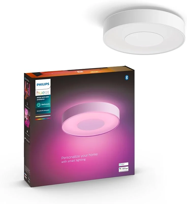 Philips Hue Xamento Taklampa, Medium, 840 mm, Vit — Smarta hem