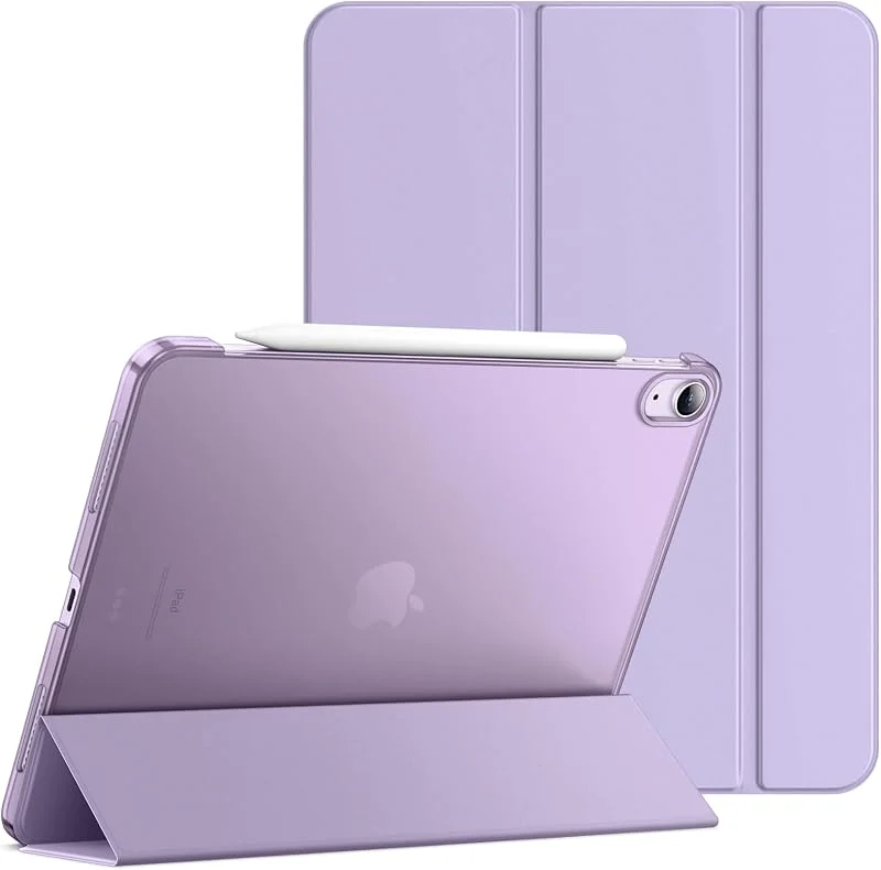 JETech Skyddsfodral för iPad Air 11" M4, M3, M2 & Air 10, 9" 5, 4, Ljuslila — Mobil och surfplatta