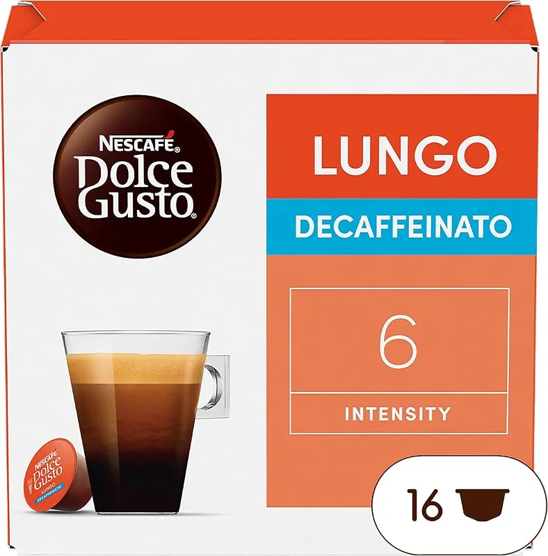 Dolce gusto fodral lungo decafeinate 16 cap — Kök & Hushåll