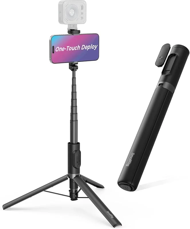SMALLRIG ST30 One-Touch Deploy Selfie Stick Tripod - 5291 — Mobil och surfplatta