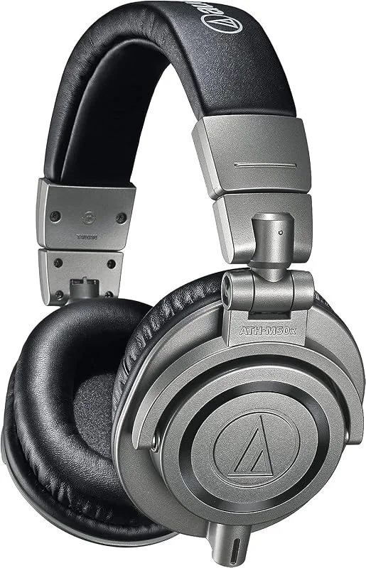 Audio-Technica M50xGM Professionella Monitorhörlurar Gunmetal — Hörlurar och ljud