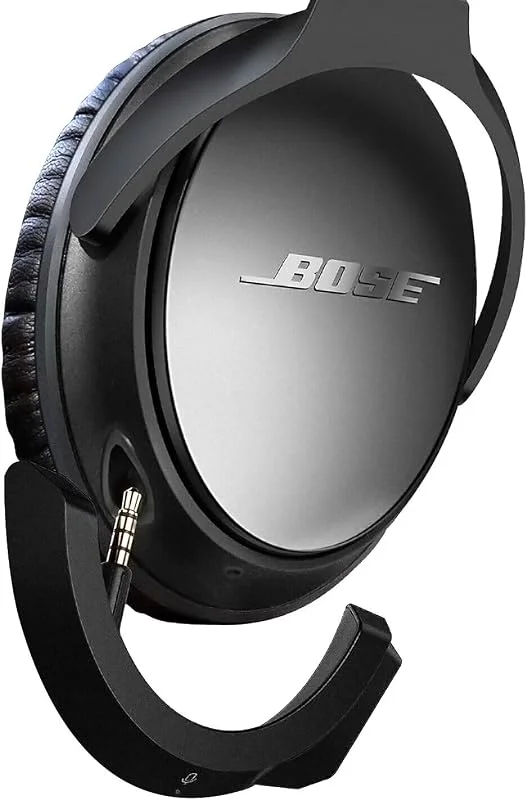 Uppgraderad trådlös Bluetooth 5.0-adapter för Bose QuietComfort QC 25 med aptX, mikrofon, volymkontroll, svart — Portabel digital och ljud