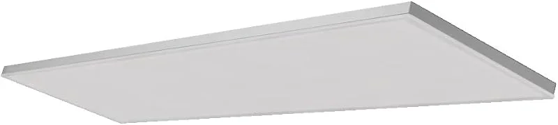 LEDVANCE Smart LED-taklampa, panel för inomhusbruk med WiFi-teknik, justerbar ljusfärg (3 000 K 6500 K), RGB-färger kan ändras, 1200 mm x 300 mm, kompatibel med Google och Alexa Voice Control, SMART+ — Smart belysning