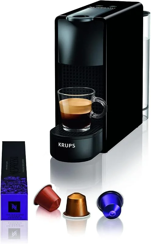 Nespresso Essenza YY2910FD Kaffekapselmaskin, Svart, 20, 4 x 8, 4 x 33 cm — Kök & Hushåll