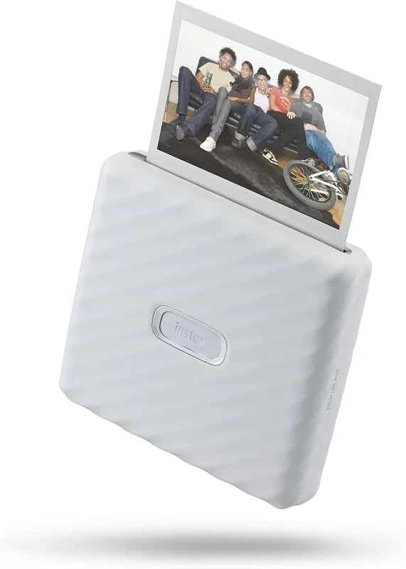 instax LINK WIDE smartphone printer, Ash White — Portabel digital och ljud