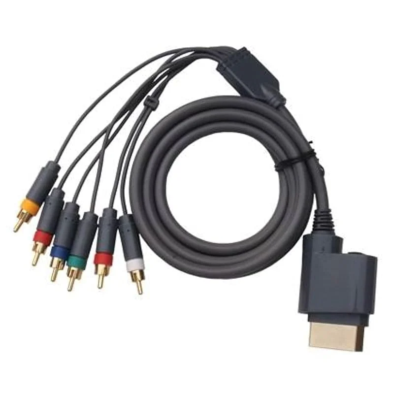 OSTENT Ljud-videokomponent kabelkabel HDTV AV-kabel för Microsoft Xbox 360-konsol — TV och streaming
