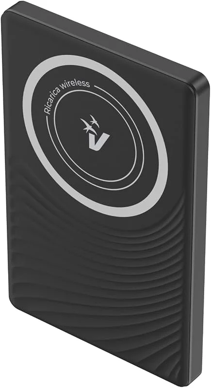 Powerbank VulTech VPB-MG5 5000 mAh PD 20 W magnetisk magsafe iPhone 17, 16, 15, 14, 13, 12 snabbladdning trådlös, Type-C LED-display laddningsprocent, Samsung Xiaomi, Oppo Huawei med magnetiskt fodral — Mobil och surfplatta