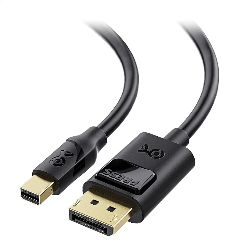 Cable Matters 32, 4 Gbps Mini DisplayPort till DisplayPort 1.4-Kabel, 1, 8 m — Laddning och kablar