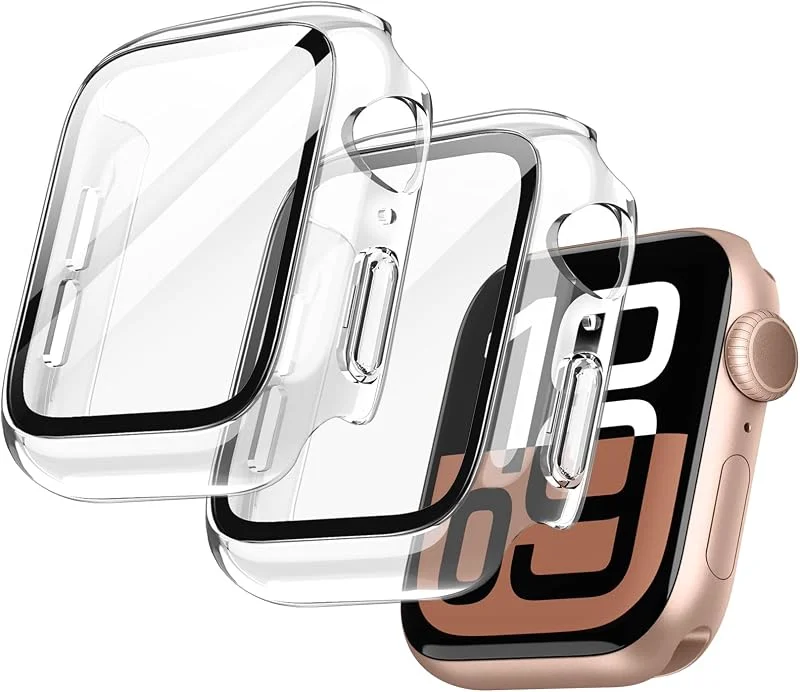 JETech Fodral med Skärmskydd för Apple Watch Series 11, 10 46mm, Klar — Mobil och surfplatta