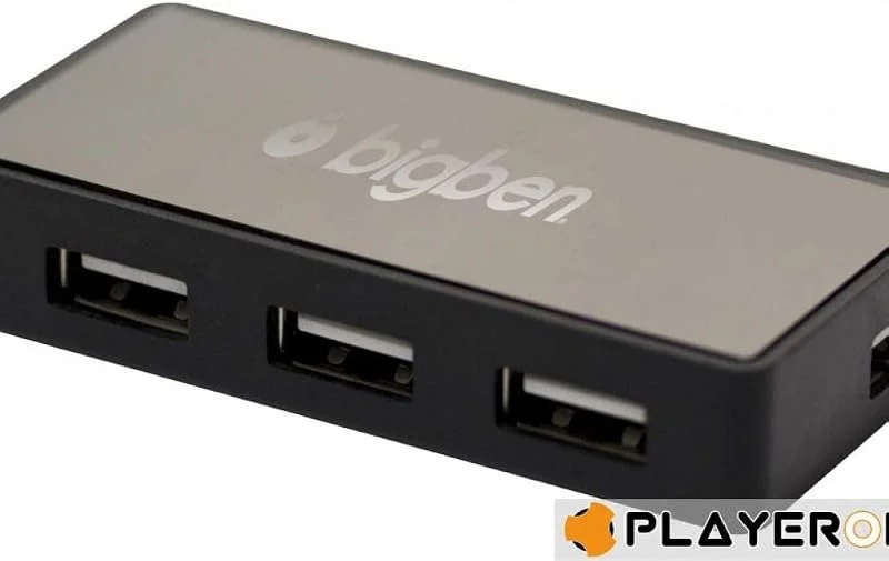 PS4 - USB Multi Hub 4fach [inkl. Netzteil] — Laddning och kablar
