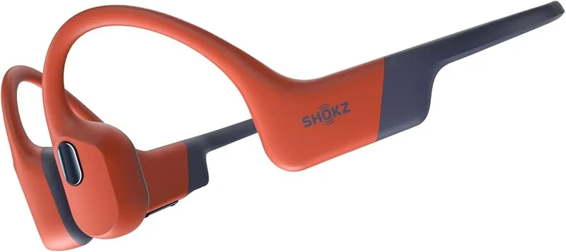 Shokz OpenSwim Pro benledningshörlurar för simning, 32 GB MP3, Röd — Hörlurar och ljud