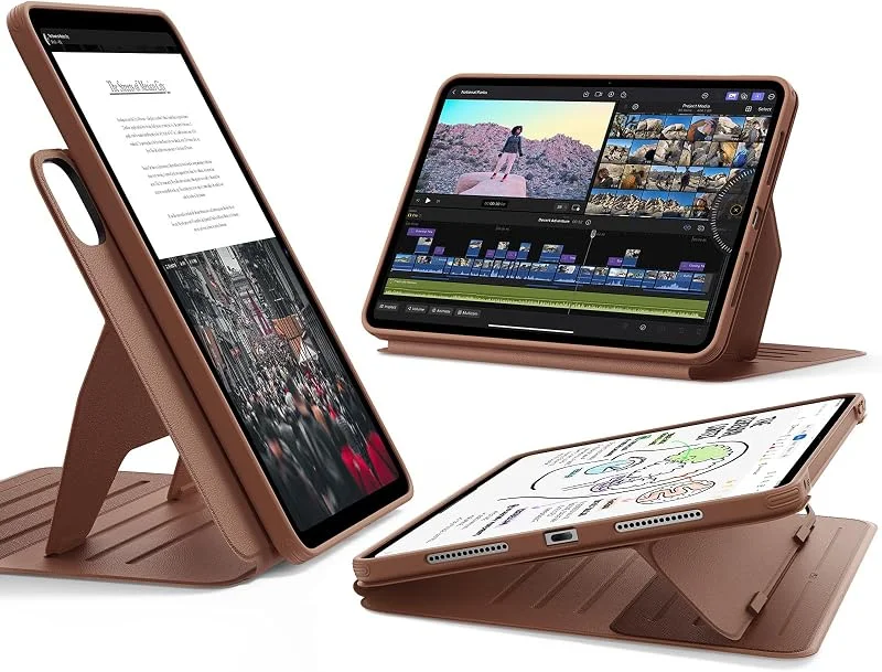 ESR för iPad Pro 11-tums fodral (M5, M4), Shift-serien, brun — Mobil och surfplatta
