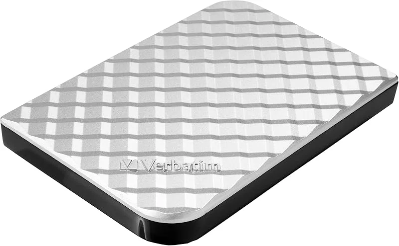 Verbatim 53197 1TB bärbar USB 3.0-hårddisk – silver — Hårvård