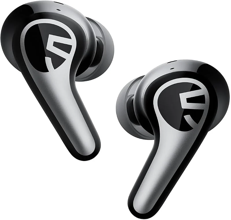 SoundPEATS C30 Noise Cancelling hörlurar, Bluetooth-hörlurar med Hi-Res LDAC, 12 mm-drivrutin, 52 h batteritid, 6 ENC-mikrofoner, 52 dB ANC, Bluetooth 6.0, trådlösa In-Ear-hörlurar, IP54 — Mobil och surfplatta