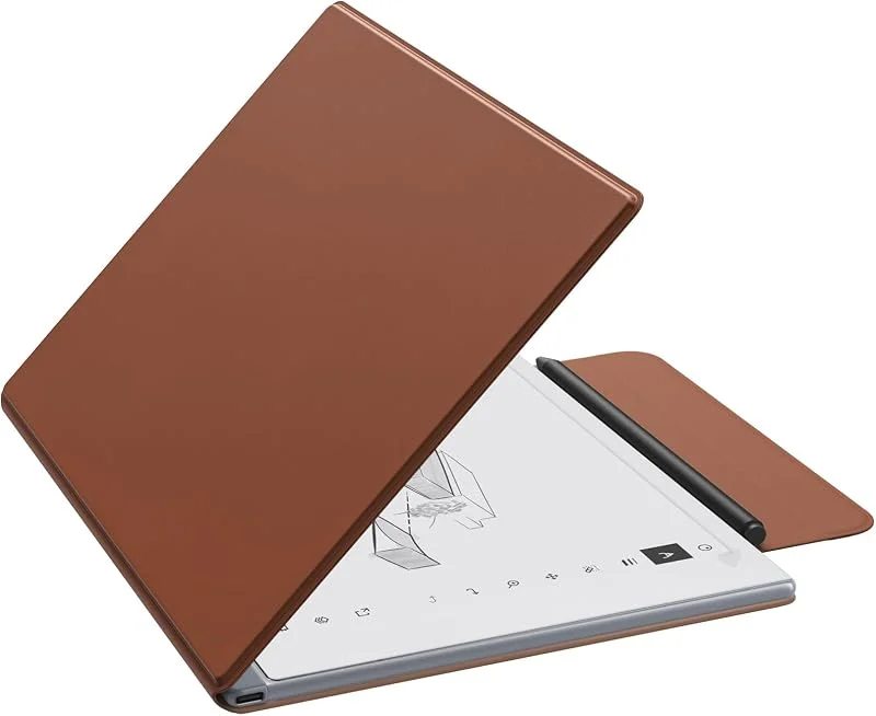 MoKo Case for reMarkable 2 Tablet 10.3" with Pen Holder, Brown — Mobil och surfplatta