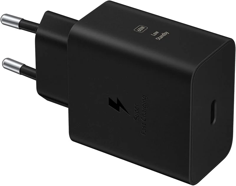 Samsung EP-T6010 original 60 W supersnabb laddning, USB-C-port (trådlös), svart — Mobil och surfplatta