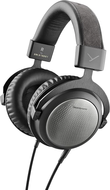 beyerdynamic T5 Avancerade Tesla-hörlurar (3:e generationen) stängda Trådbundna premiumhörlurar för musik, filmer och ljudböcker — Hörlurar och ljud