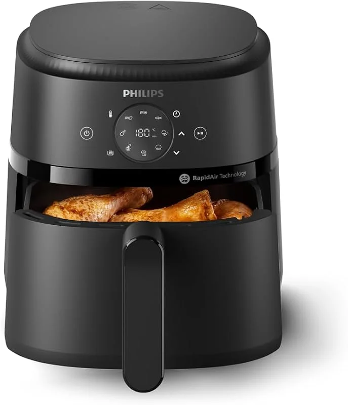Philips Airfryer 2000, 4, 2 l, RapidAir-teknik, svart — Kök & Hushåll
