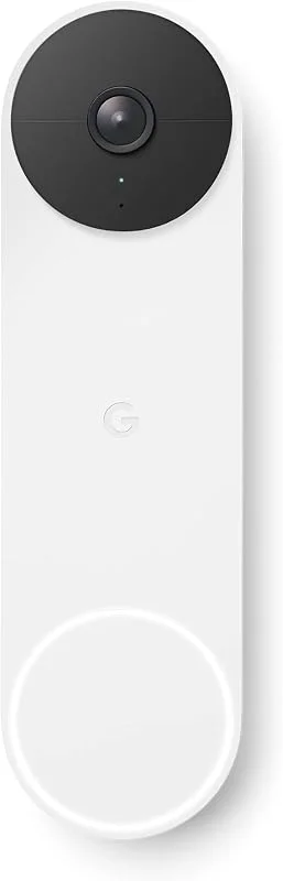 Google GWX3T Dörrklocka, Svart, Vit, 1 stycken — Smarta hem