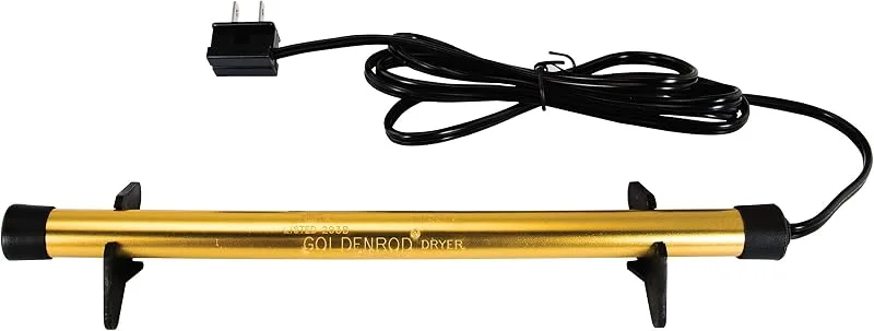 Lockdown GoldenRod 3, 6 m avfuktare spö med diskret design och enkel installation för fuktkontroll och rostförebyggande, tillverkad i USA — Hushållselektronik