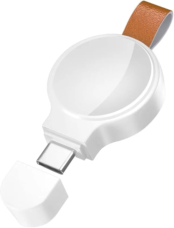 Flintronic laddare för Apple Watch, USB-C trådlös laddare, magnetisk reseladdare för Apple Watch Series 8, 7, 6, 5, 4, 3, 2, 1, SE — Mobil och surfplatta