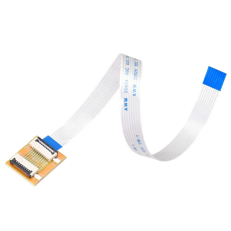 sourcing karta flexibel FFC platt kabel (typ A) och förlängningsadapter set 8 pennor 1, 0 mm pitch 200 mm för LCD TV bil ljud DVD-spelare bärbar dator — Portabel digital och ljud