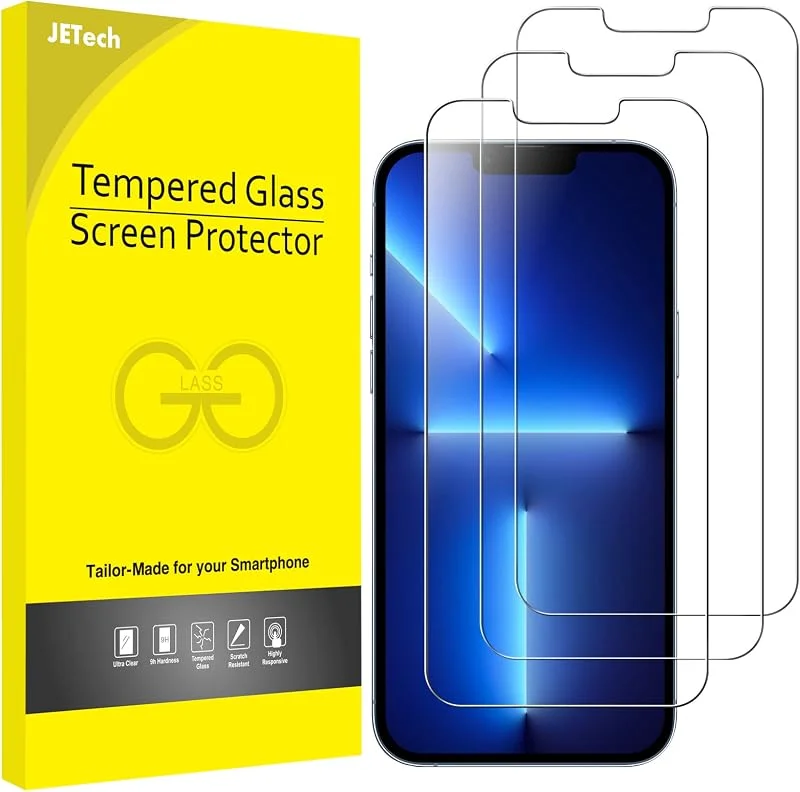 JETech Skärmskydd för iPhone 13 Pro Max, 3-Pack — Mobil och surfplatta