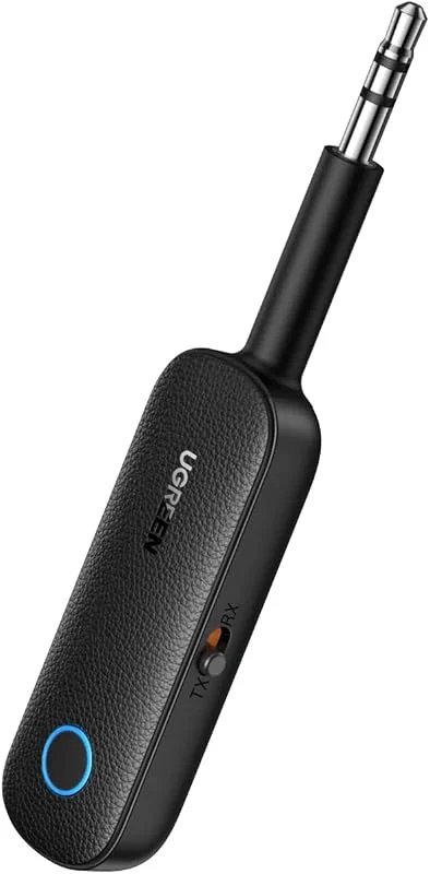 UGREEN Bluetooth 5.4 Receiver with 3.5mm AUX Jack Wireless Audio Adapter with Built-in Microphone Bluetooth Transmitter for TV Home Headphones Speaker Amplifier Car — Portabel digital och ljud