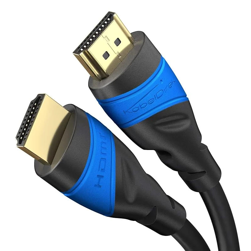 KabelDirekt – HDMI-kabel 8K & 4K – 4, 5m – Tysk Flexcore-teknik — TV och streaming