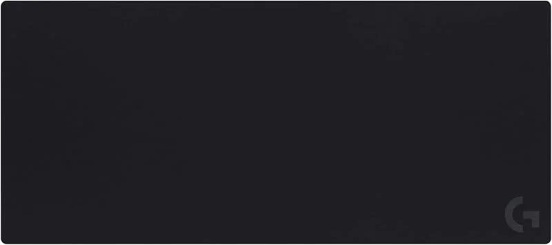 Logitech G G840 Extra Stor Gamingmusmatta, optimerad för spelsensorer, måttlig ytfriktion, halkfri Musmatta, Mac- och PC-speltillbehör, 900 x 400 x 3 mm — Datortillbehör