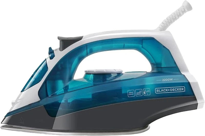 BLACK+DECKER ES9180070B Strykjärn, Blå, Vit, 370 ml — Hushållselektronik