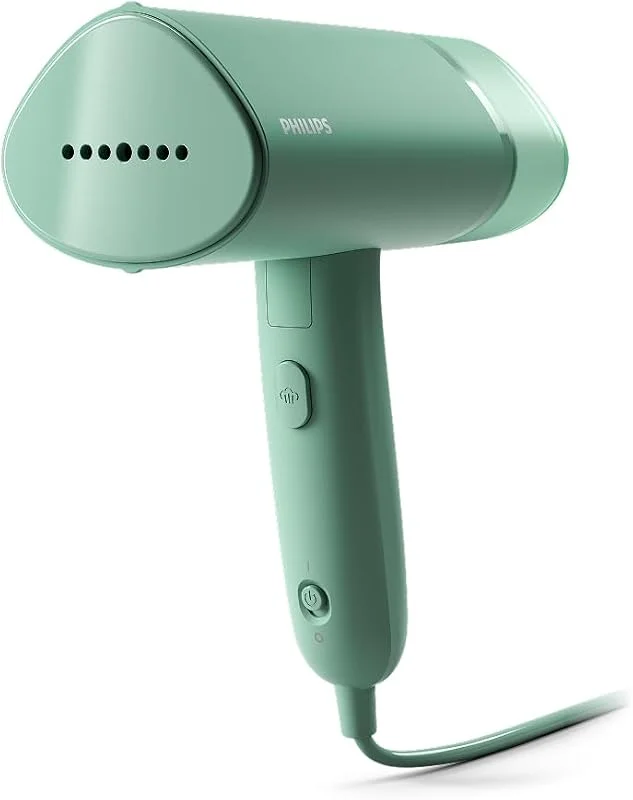 Philips Handhållen Steamer 3000, 20g, min ånga, plastplatta, Grön — Hushållselektronik