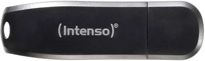 Intenso 173398 Speed Line Minnessticka, 32GB, Svart — Datortillbehör