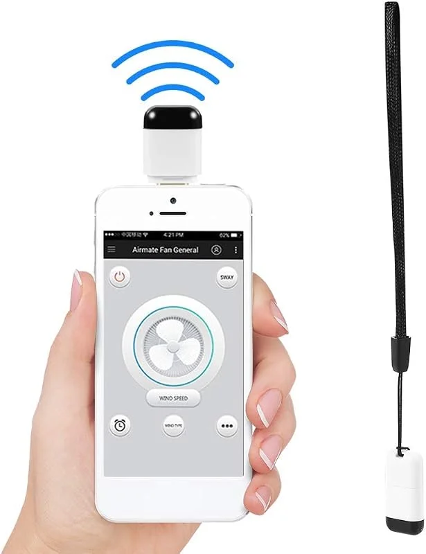 Android Smartphone universell mobiltelefon IR-fjärrkontroll, för TV, DVD-spelare, set toppbox, luftkonditionering, projektor, ljus, fläkt, kylskåp (typ C) — TV och streaming