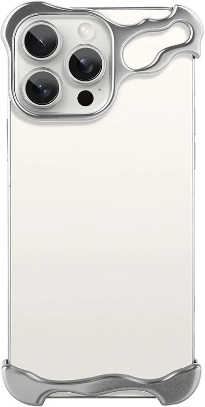 Telefonskal för iPhone 16 Pro Max, ramlös minimalistisk design, med kamera- och linsskydd, mycket personlighetsframhävande — Mobil och surfplatta