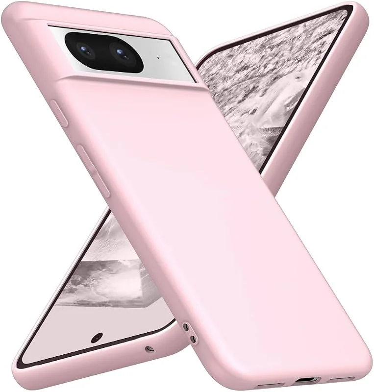 X-level Skal Kompatibelt med Google Pixel 8 Fodral, Tunn Telefonskal Silkeslen Mjuk Smal Skydd för Pixel 8 5G - Rosa — Mobil och surfplatta