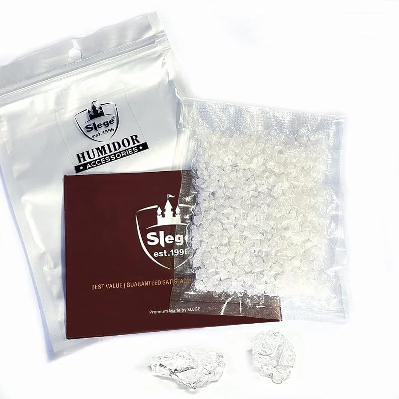 Kristaller för Luftfuktare, Humidor Cigarr Befuktnings Kristaller, Akrylpolymer Kristaller för Påfyllning Eller Eftermontering, Luftfuktare för Humidorskåp, återanvändbar (25g) — Hushållselektronik