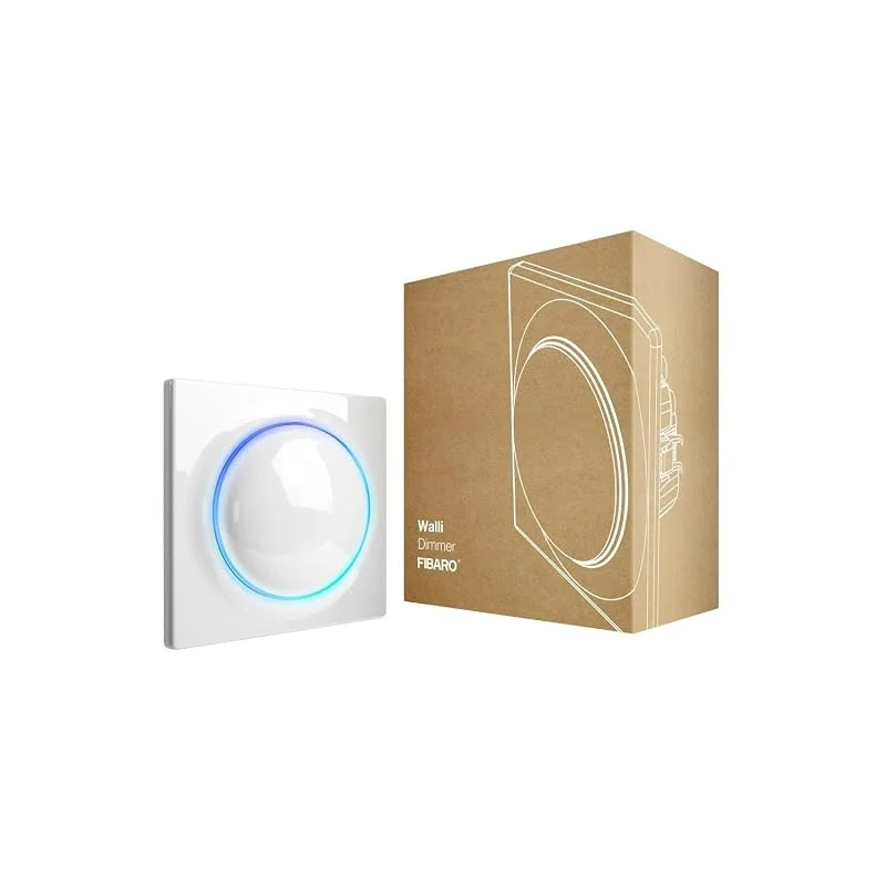 FIBARO Walli Dimmer, Z-Wave Plus Smart ljusdimmer med LED-lock, FGWDEU-111 — Smarta hem