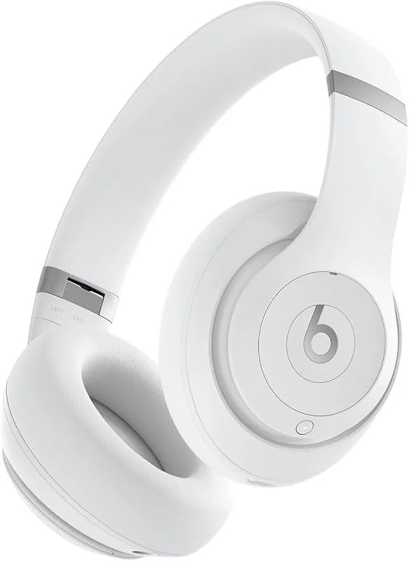 Beats Studio Pro Brusreducerande trådlösa bluetooth-hörlurar – personligt rumsligt ljud, kompatibilitet med Apple och Android - Mit White — Hörlurar och ljud