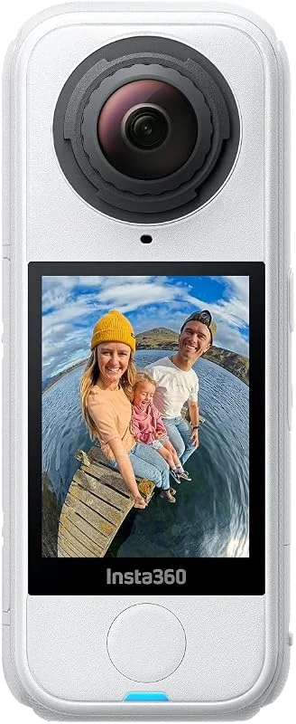 Insta360 X4 Air Polarvit – 165 g lätt 8K 360 actionkamera — Mobil och surfplatta