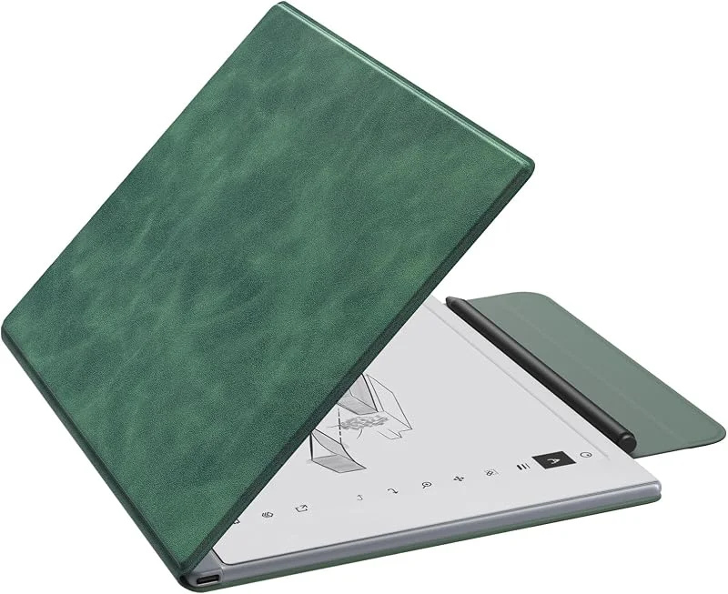 MoKo Case for reMarkable 2 Tablet 10.3" with Pen Holder, Emerald Green — Mobil och surfplatta