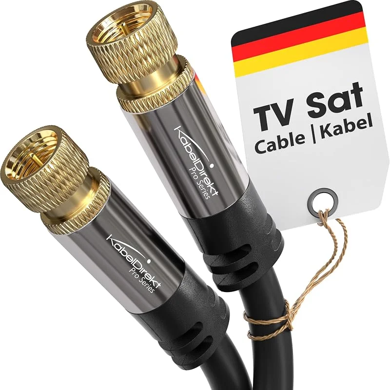 KabelDirekt – SAT TV Kabel – 5m — TV och streaming